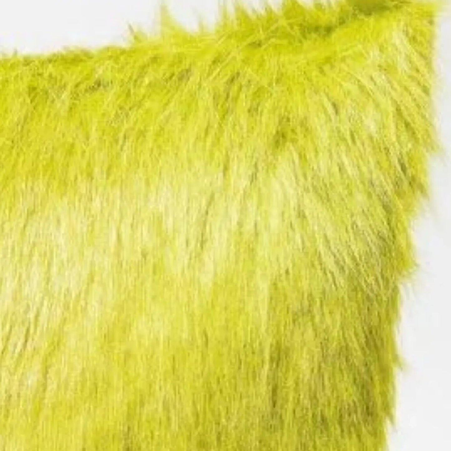 1x KARE Kissen Colore Fur (47x47cm) GRÜN Dekokissen Retro Kissen