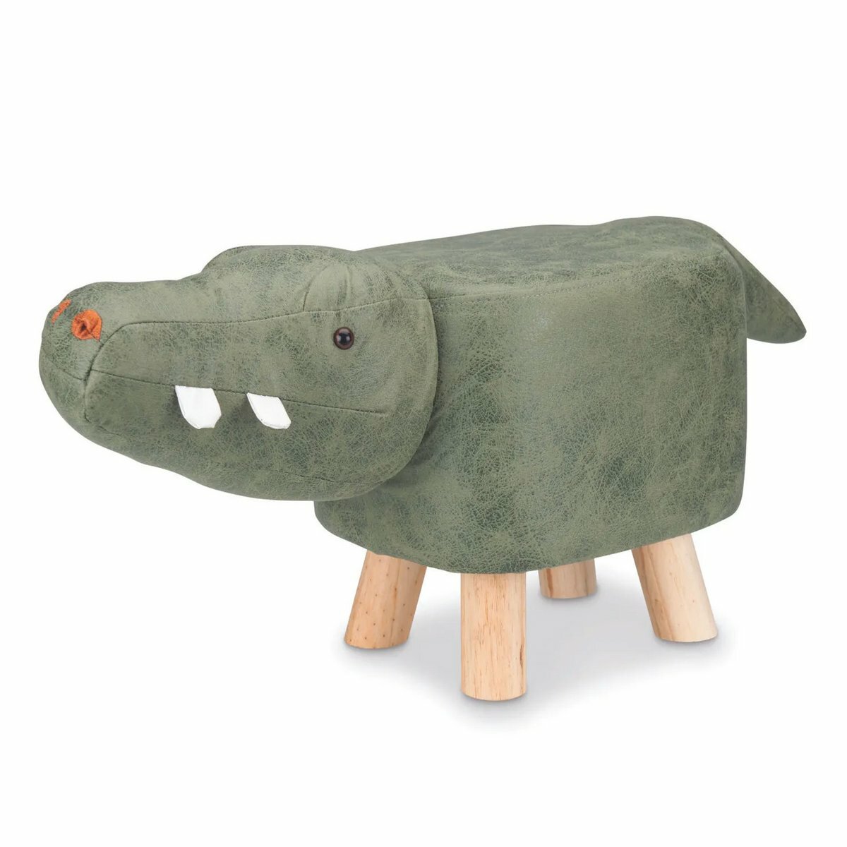 Kinderhocker Krokodil L/b/H 30x27x50 cm