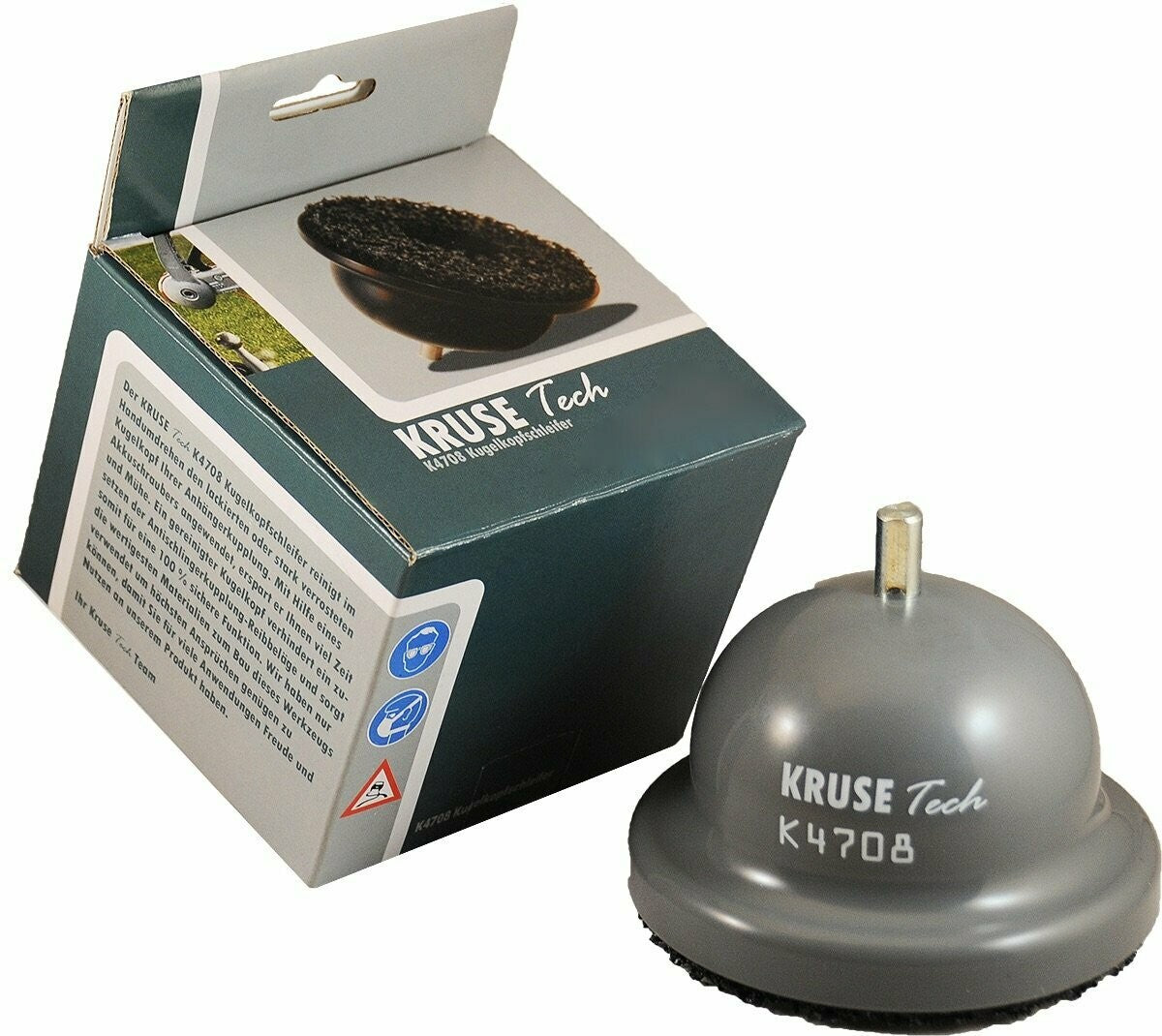 Kruse-Tech Kugelkopfschleifer 11 cm ideal für Antischlingerkupplungen