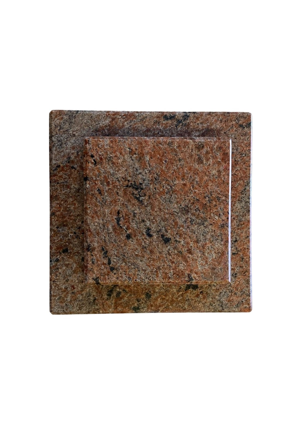 DeLovin Aurora – Grablaterne aus Granit, Glas & Aluminium Grablicht