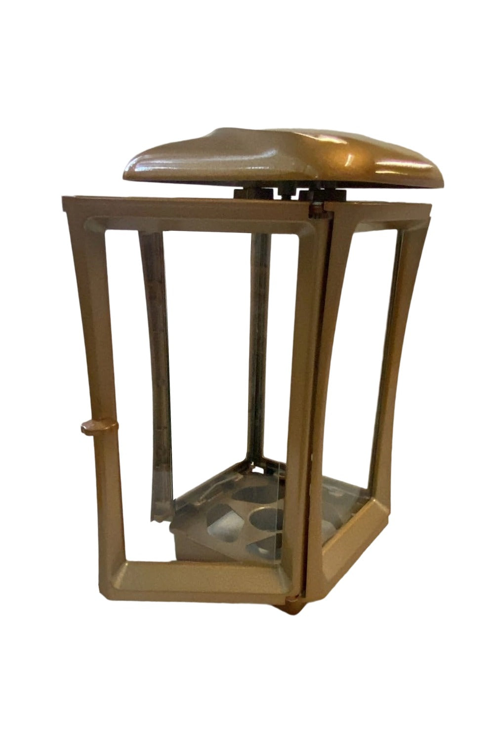 DeLovin Aurjs – Grablaterne aus Aluminium & Glas Grablicht
