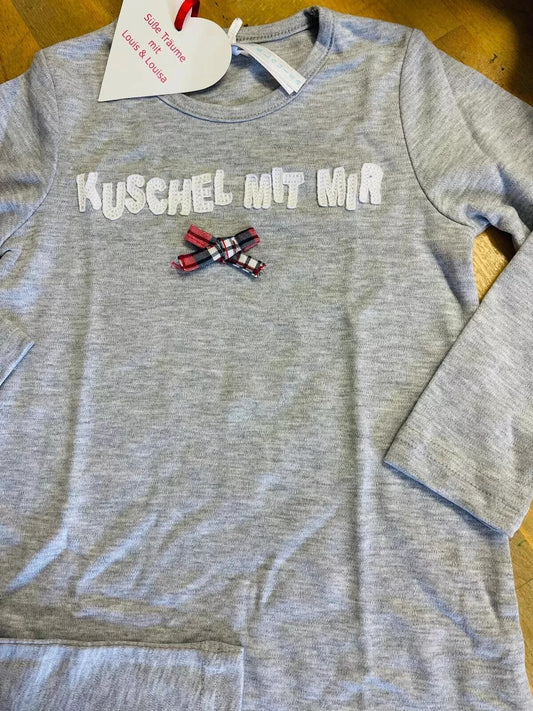 Louis & Louisa Nachthemd 92/98 NEU mit Etikett " Kuschel mit mir" Langarm