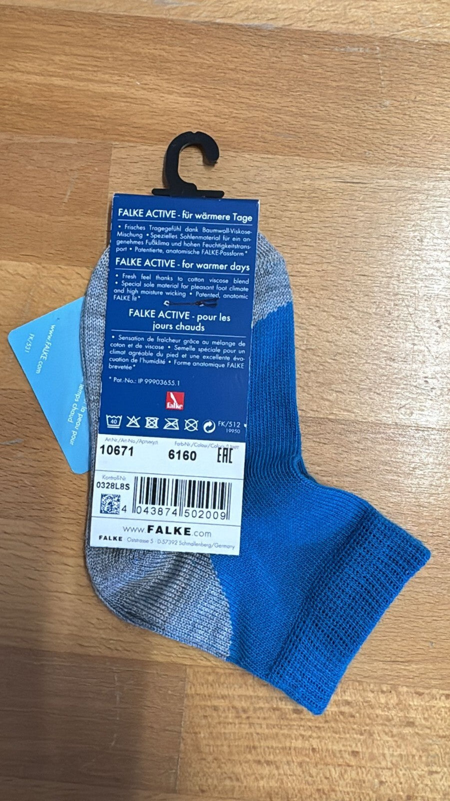 FALKE Baby Socken - Acitive Sunny Days 19-22 - Kindersocken Neu mit Etikett