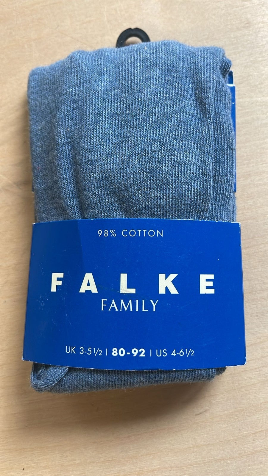 Falke  Family Strumpfhose Kinder 80-92 Blau NEU