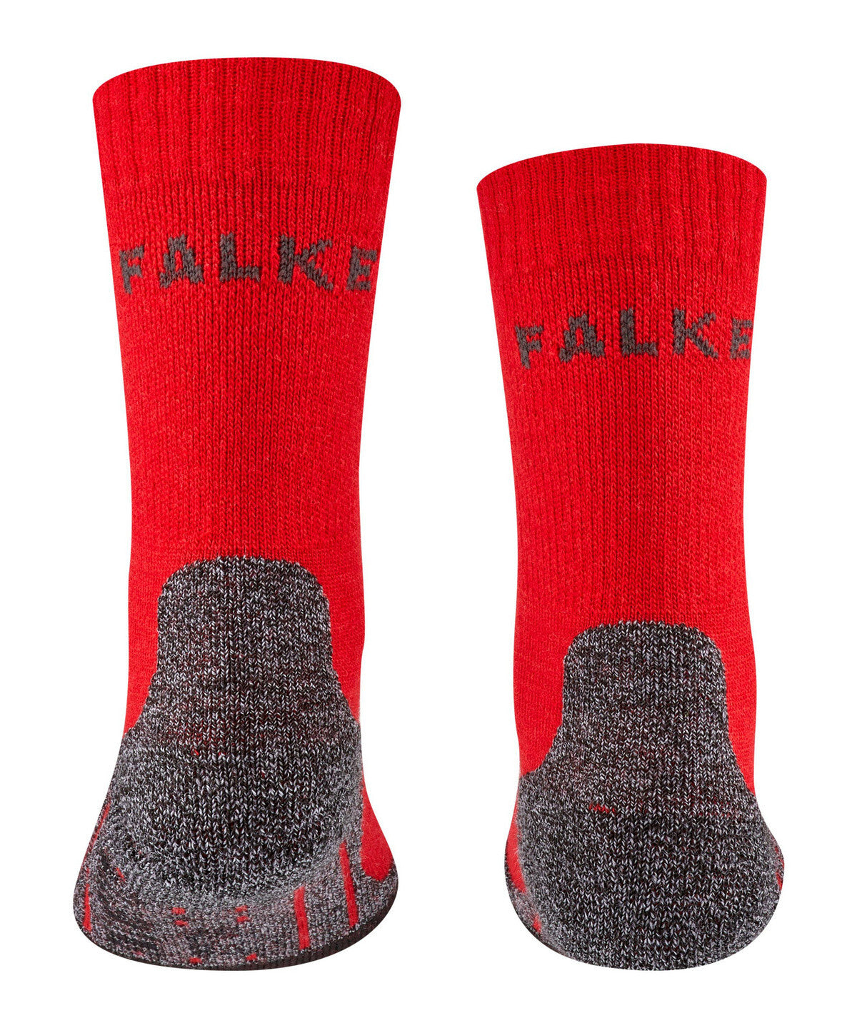 Falke TK2 Kinder Trekking Socken 27-30 Weinrot Wandersocken