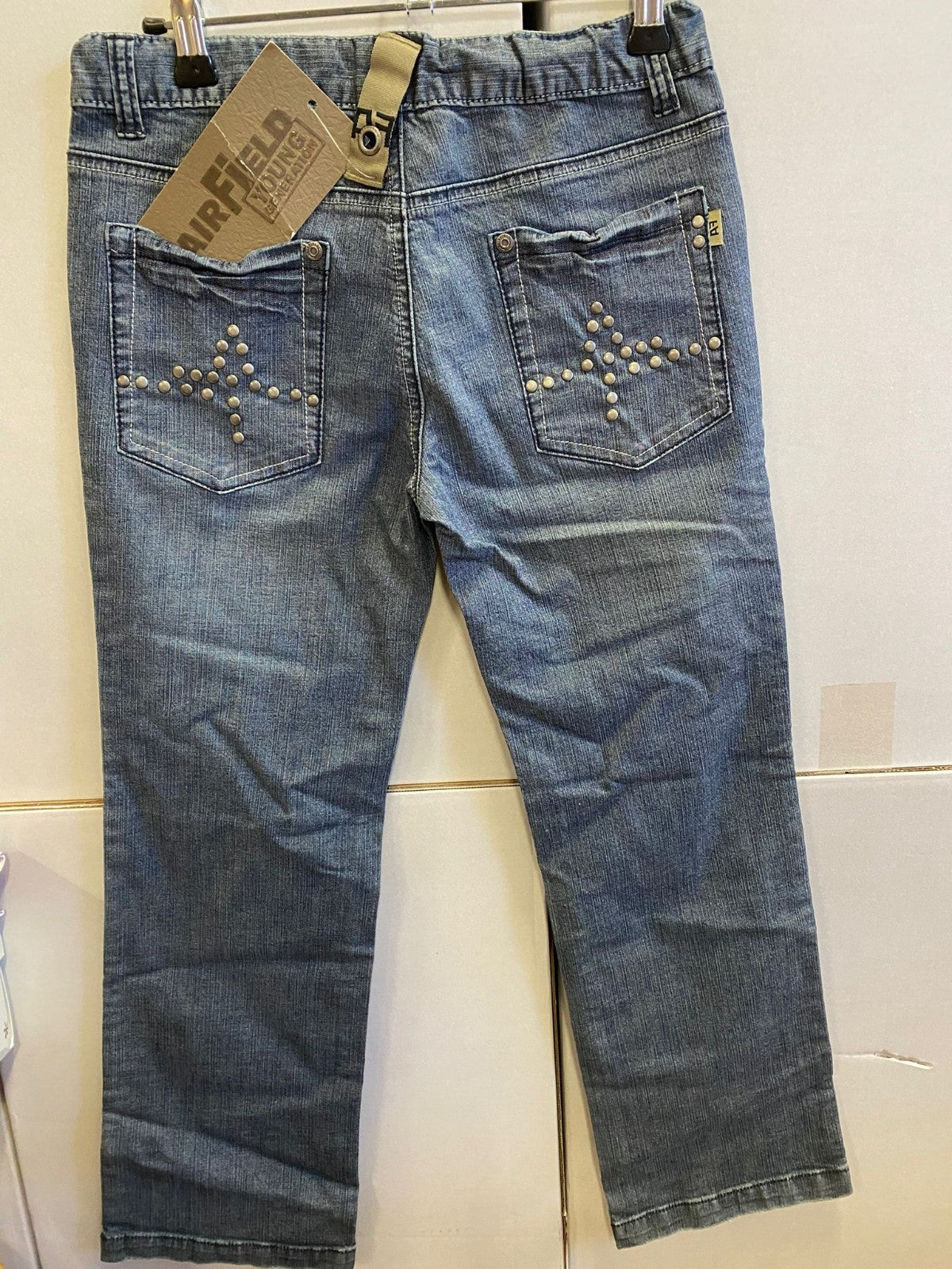 Airfield Jeans Jungen 140 Straight Leg Neu mit Etikett