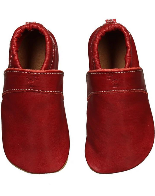 Anna und Paul Krabbelschuhe UNI in lipstick Grösse 18-19 Babyschuhe Kinderschuhe