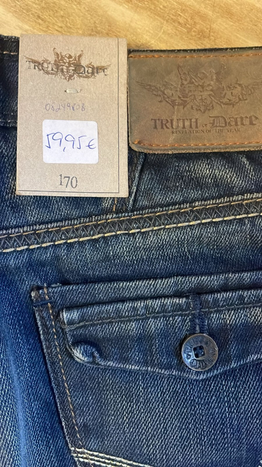 Truth or Dare Jeans 170 Straight leg Mädchen 100% Baumwolle,  Neu mit Etikett