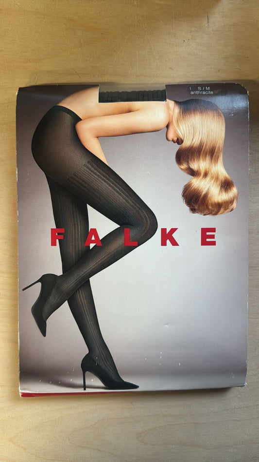 FALKE Damen Strumpfhose 60 DEN Anthrazit S-M
