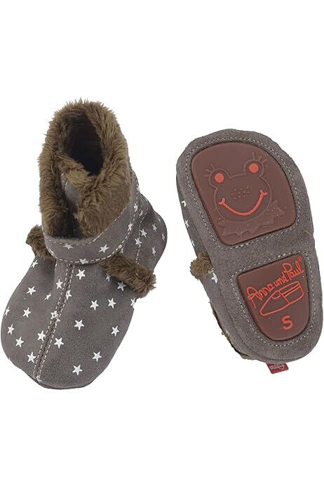 Anna und Paul Krabbelschuhe Lauflernschuhe gefüttert Lamfell 20-21