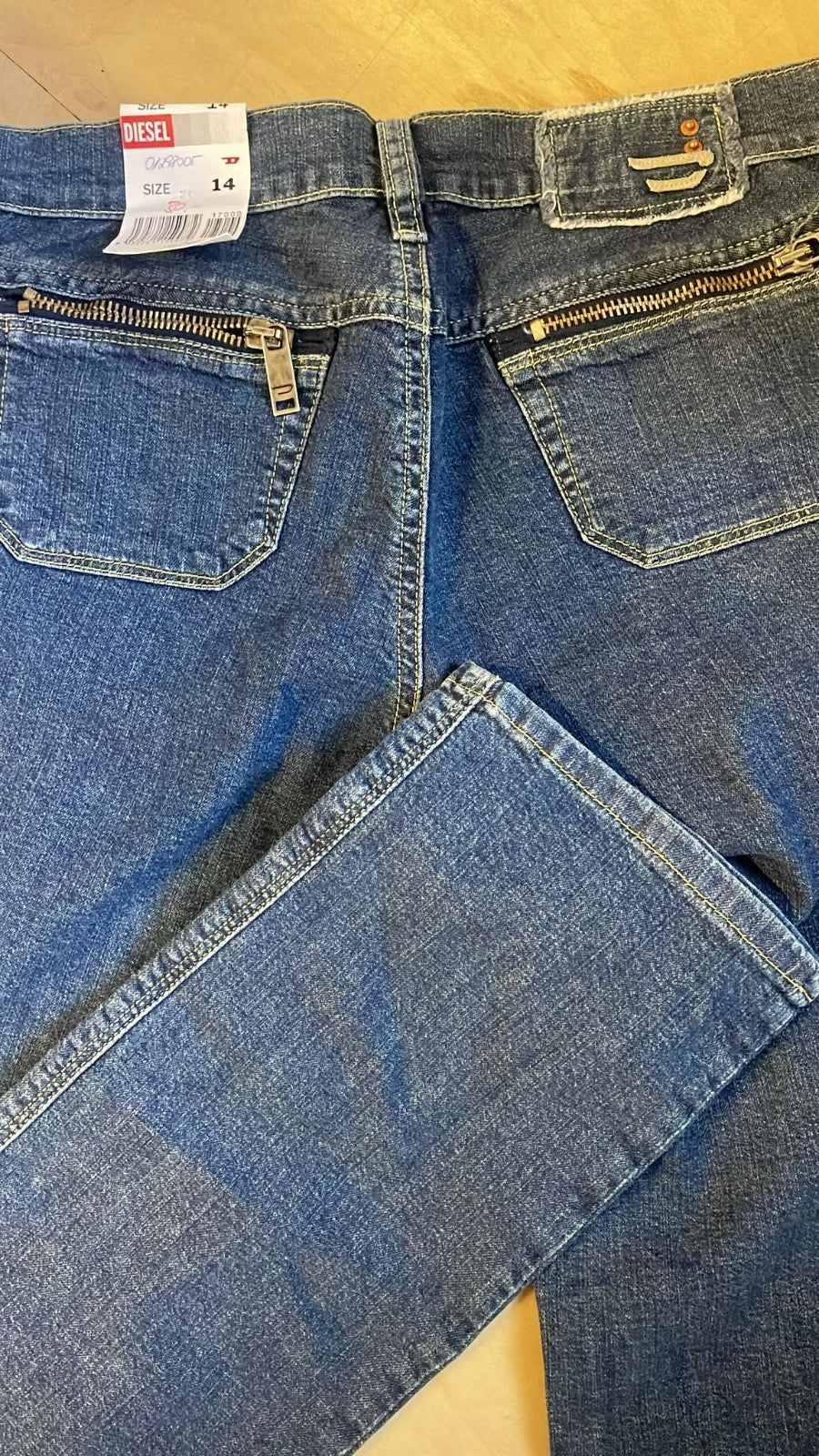Diesel Jeans Hose PISCA neu mit Etikett Größe 14
