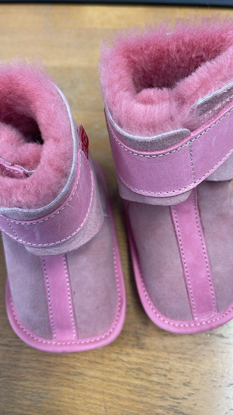 Anna und Paul Frosty Rosa Krabbelschuh Gefüttert S 18-19