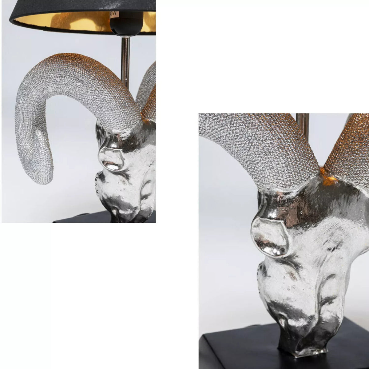 Kare Tisch Lampe Antler Davos 44 cm Tischlampe Leuchte 54568
