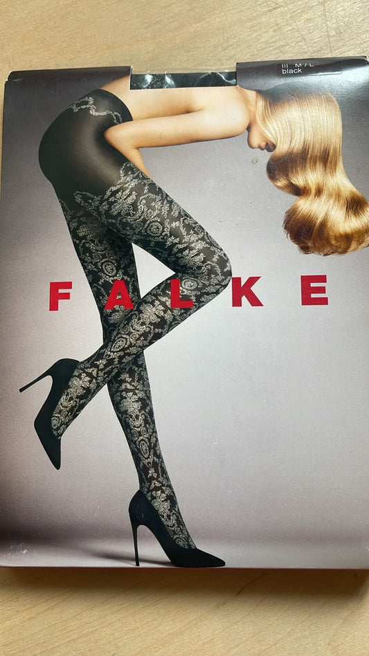 FALKE Damen Strumpfhose Prime Rip 60 DEN Schwarz M/L