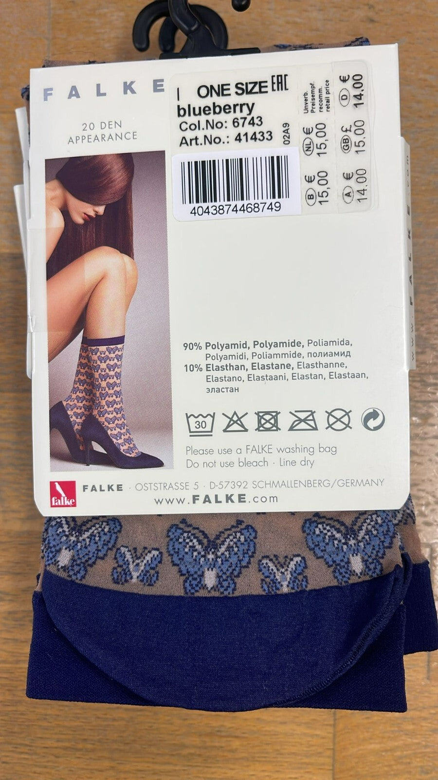 Falke Damen Feinstrumpf Söckchen - Anklet  20 DEN Onesize Neu OVP