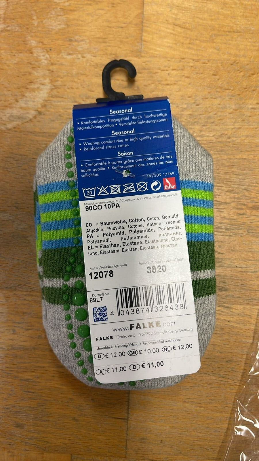 FALKE Catspads Kinder Haussocken Stopper Socken Anti Rutsch Socken 23-26