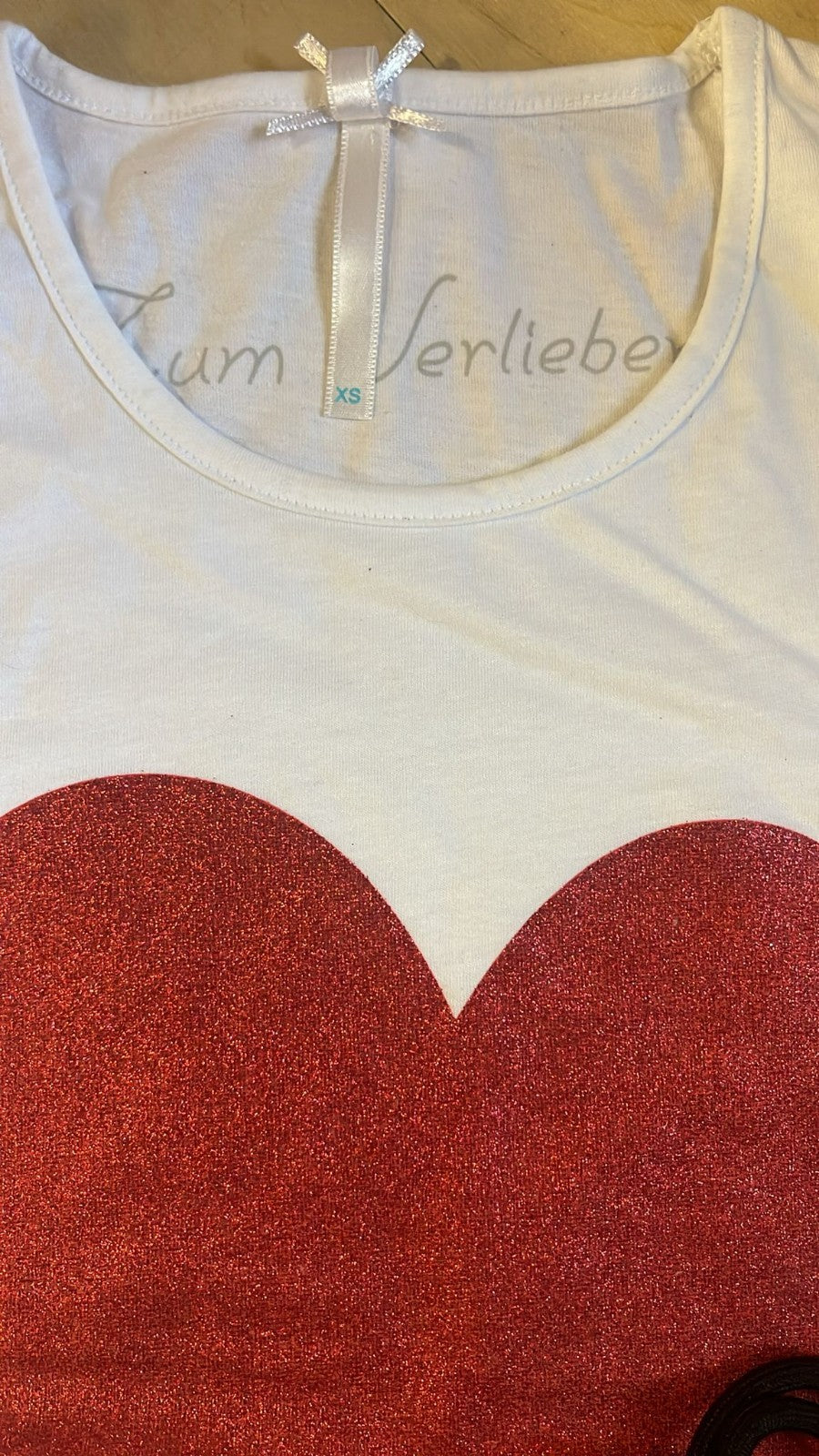 Louis & Louisa Herz Damen T-Shirt XS Neu