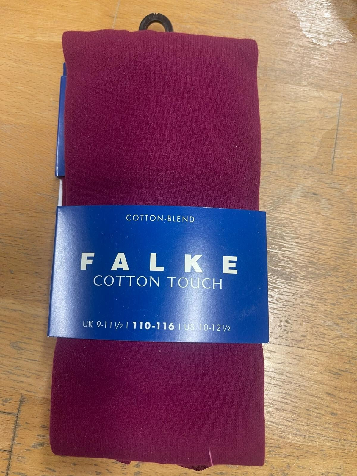 Falke Cotton Touch Kinder Strumpfhose 110-116 Dunkel Lila