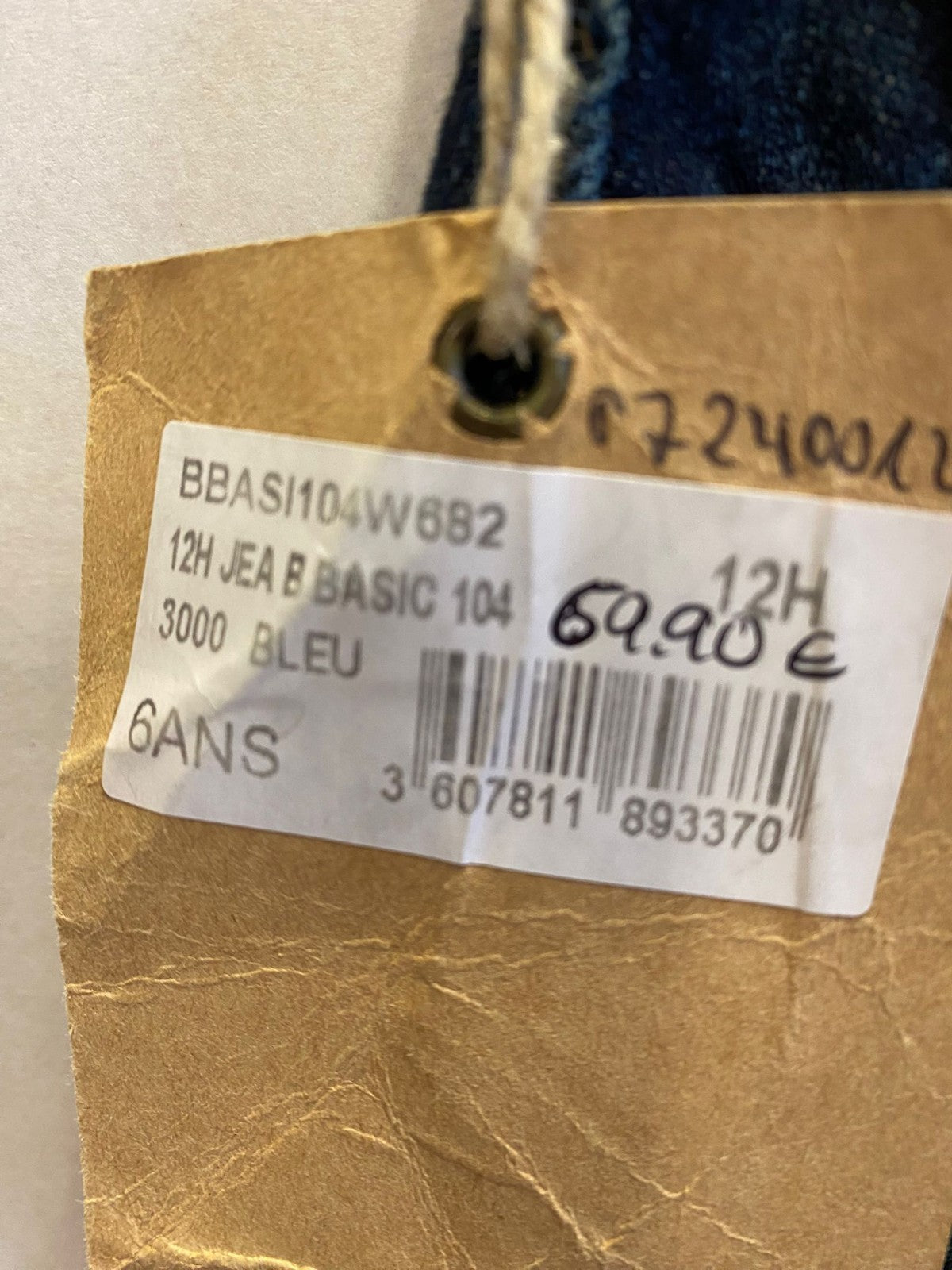 Japan Rags Mädchen Jeans 6 Jahre 110/116 Neu mit Etikett
