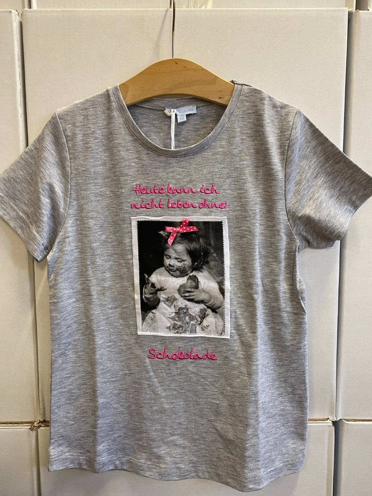 LOUIS & LOUISA T-Shirt Schokolade Gr 92/98 NEU