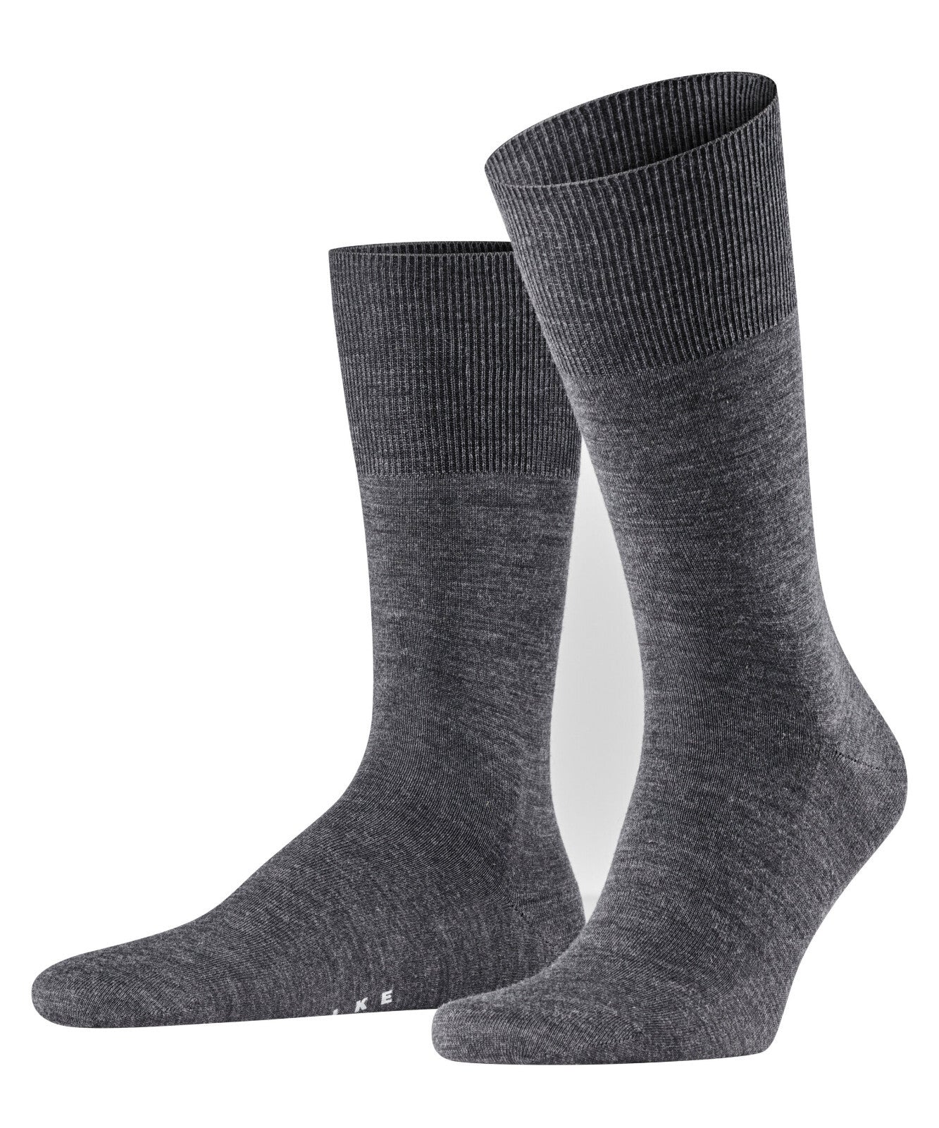 FALKE Airport Herren Socken - Schwarz, 45-46