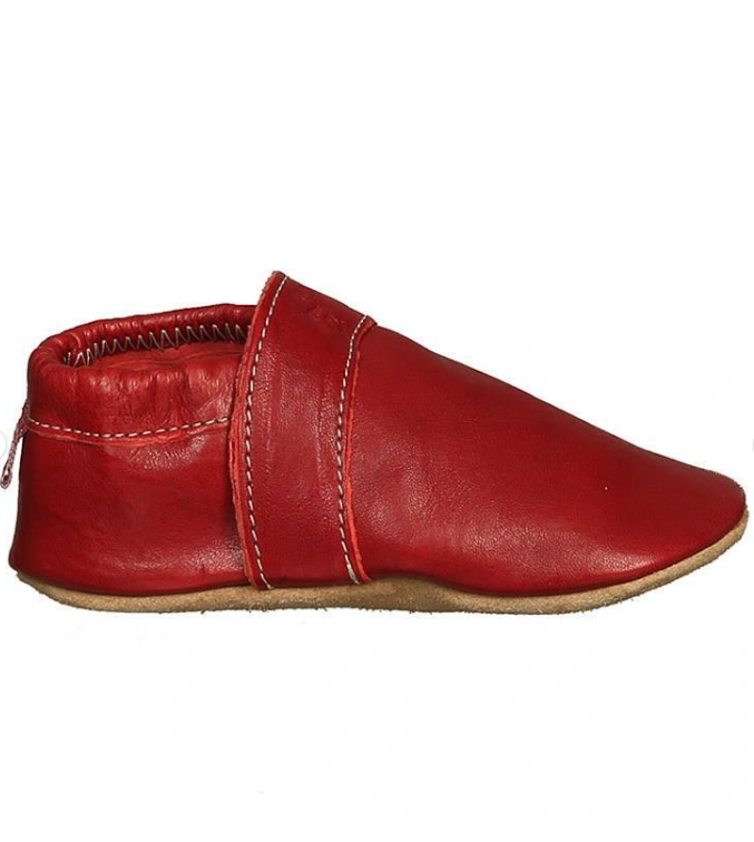Anna und Paul Krabbelschuhe UNI in lipstick Babyschuhe Kinderschuhe L 22