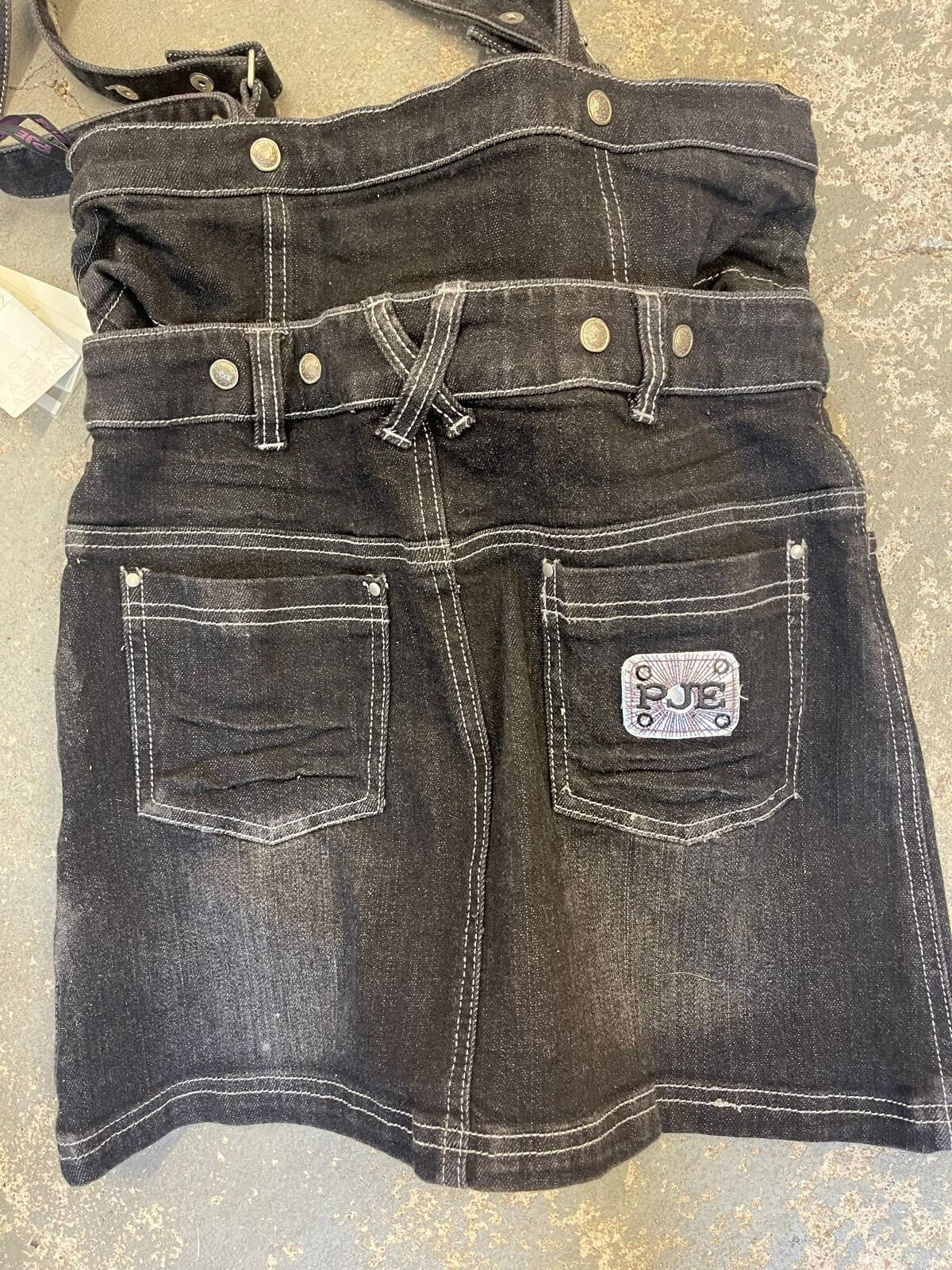 PJE Jeans Rock mit Trägern 152 Neu mit Etikett