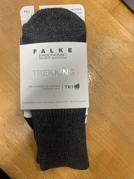 Falke Trekking Socke Damen TK1 41-42 Grau