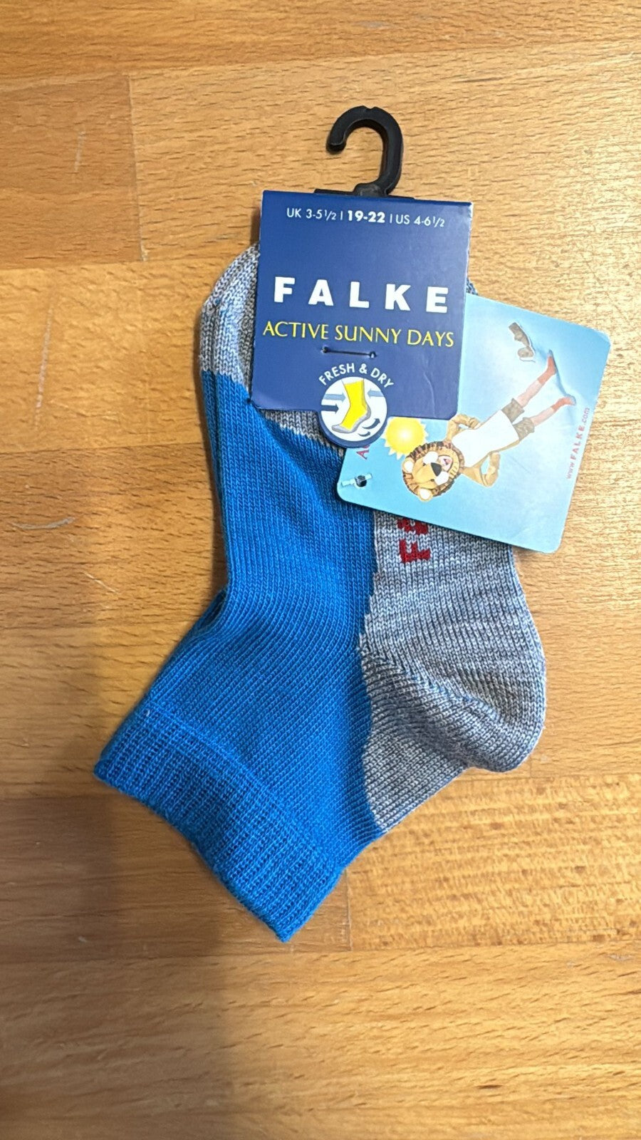 FALKE Baby Socken - Acitive Sunny Days 19-22 - Kindersocken Neu mit Etikett