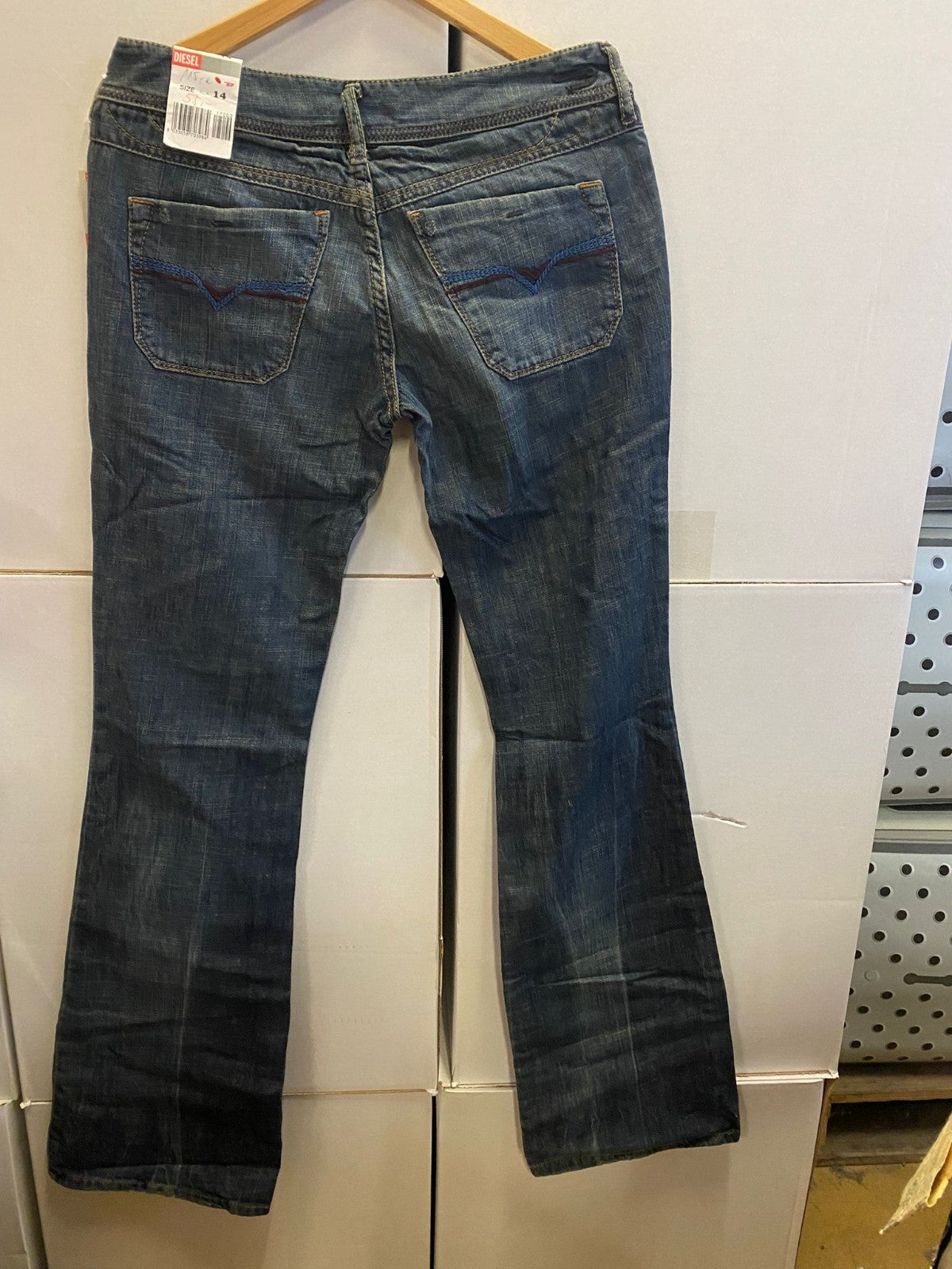 Diesel Jeans Diesel 14 Jahre Mädchen BOOTCUT/ Flare, Low rise niedriger Bund