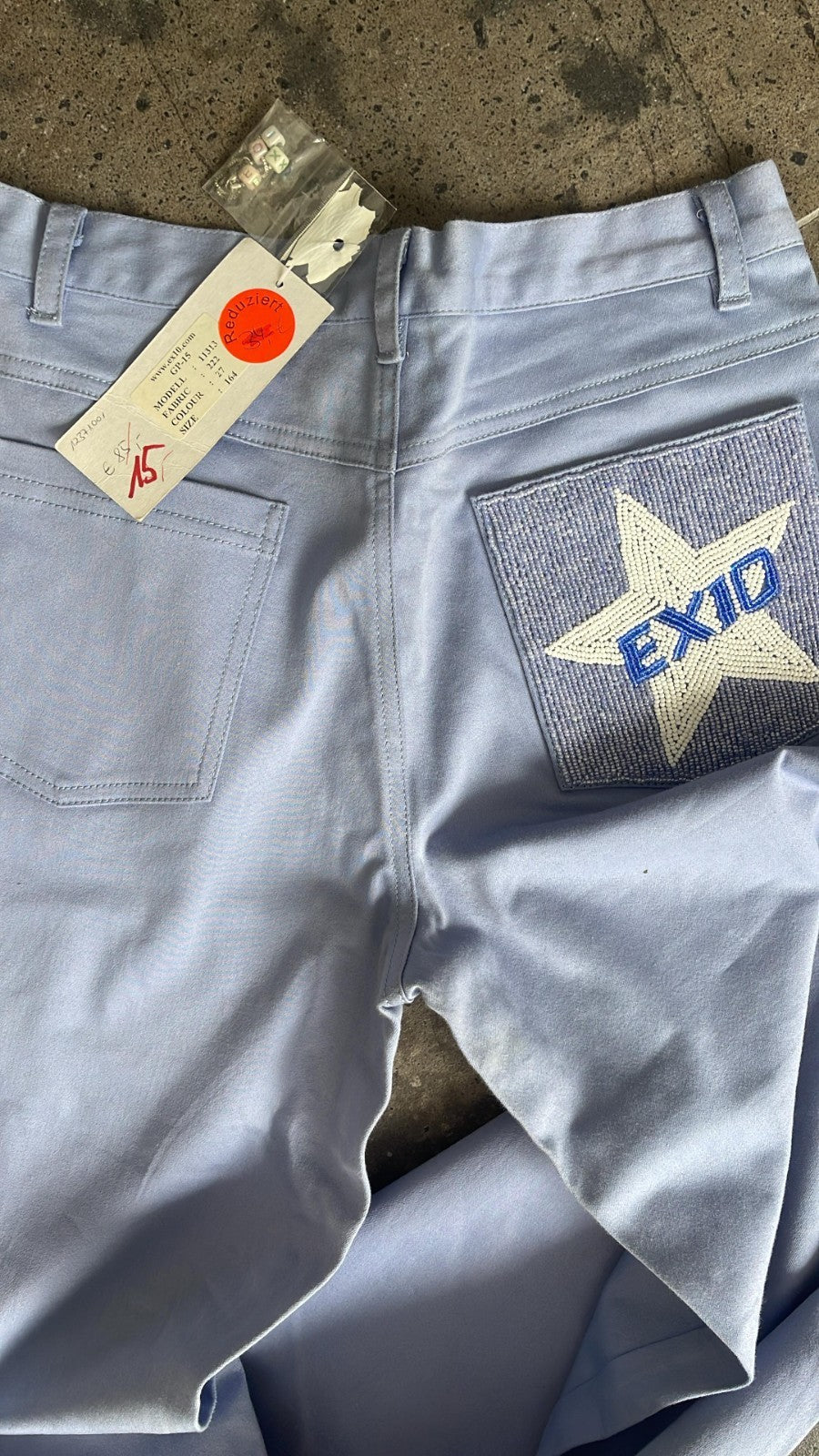 Exio Jeans Blau Neu mit Etikett Größe 164
