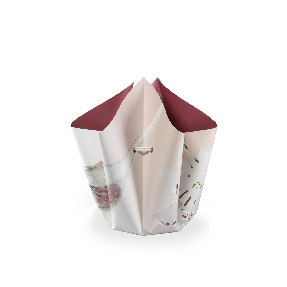 Bogenvase Faltvase Klappvase FLAMINGO Designervase 25 cm