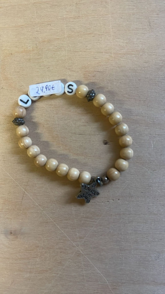 Namens Armband Holz Name Louis Neu