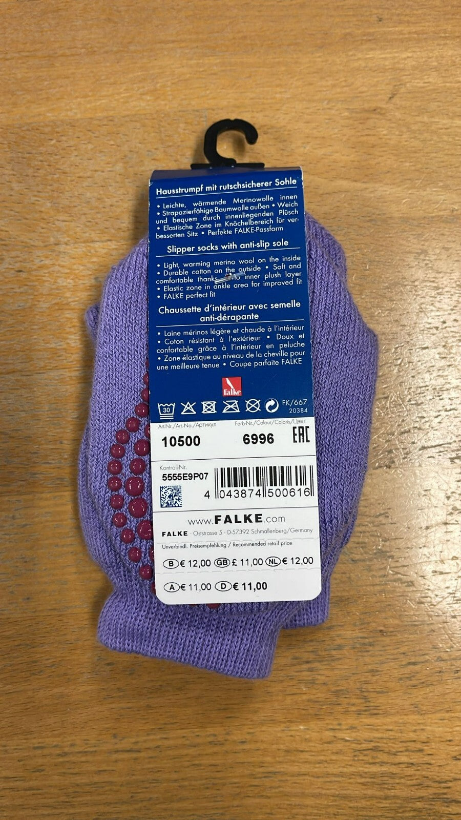 Falke Kinder Catspads in stylischem Lila Gr. 19-22