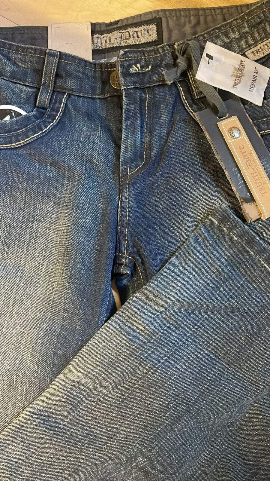 Truth or Dare Jeans 170 Straight leg Mädchen 100% Baumwolle,  Neu mit Etikett
