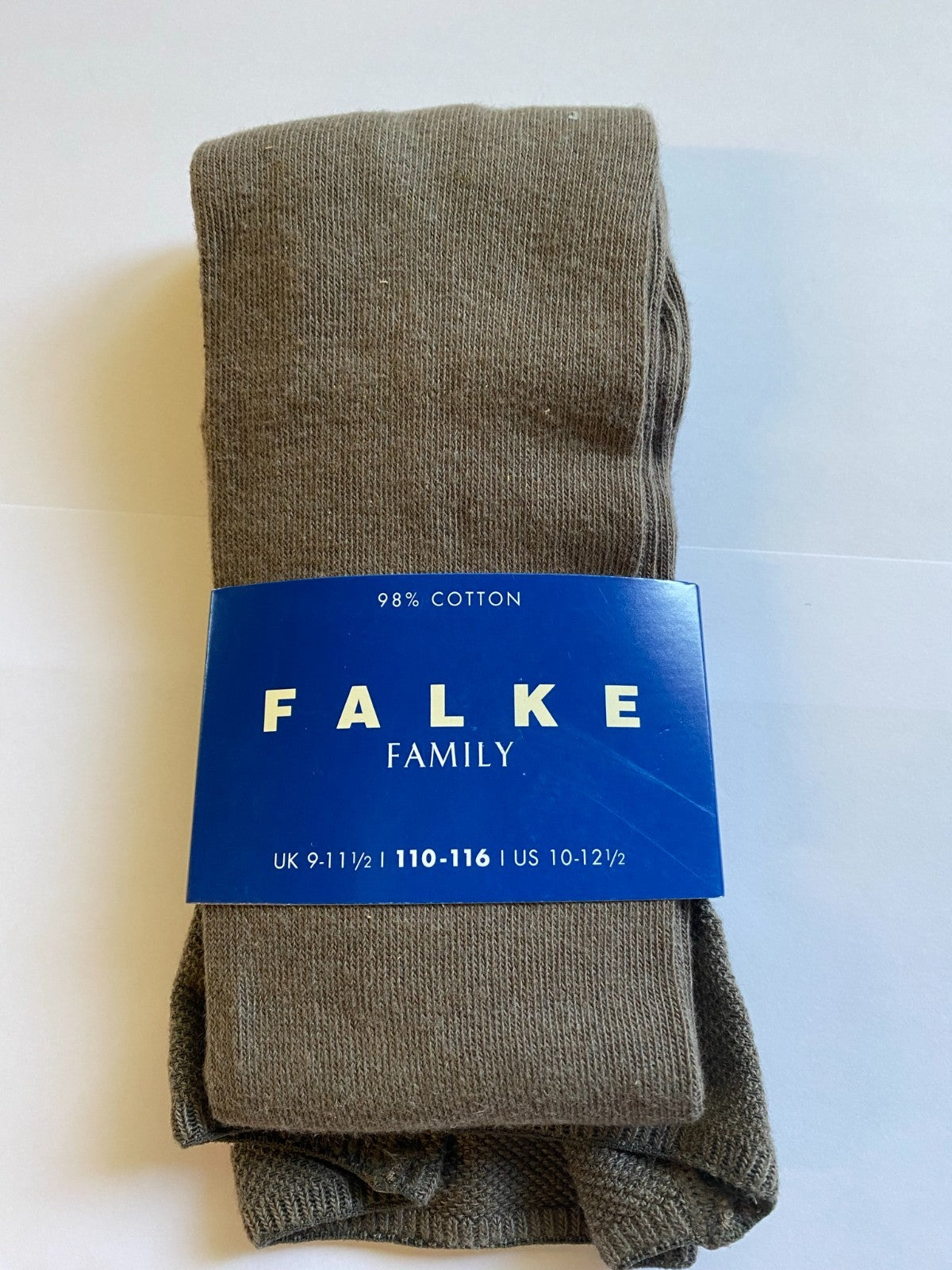 Falke  Family Strumpfhose Kinder 110-116 braun NEU