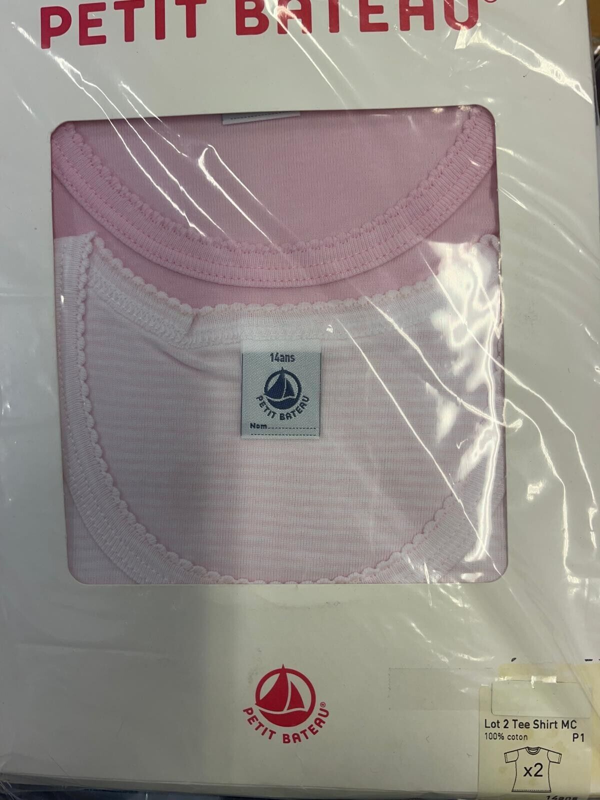 Petit Bateau T-Shirts, Farbe Farbmix, Größe 14 Jahre - 164 cm