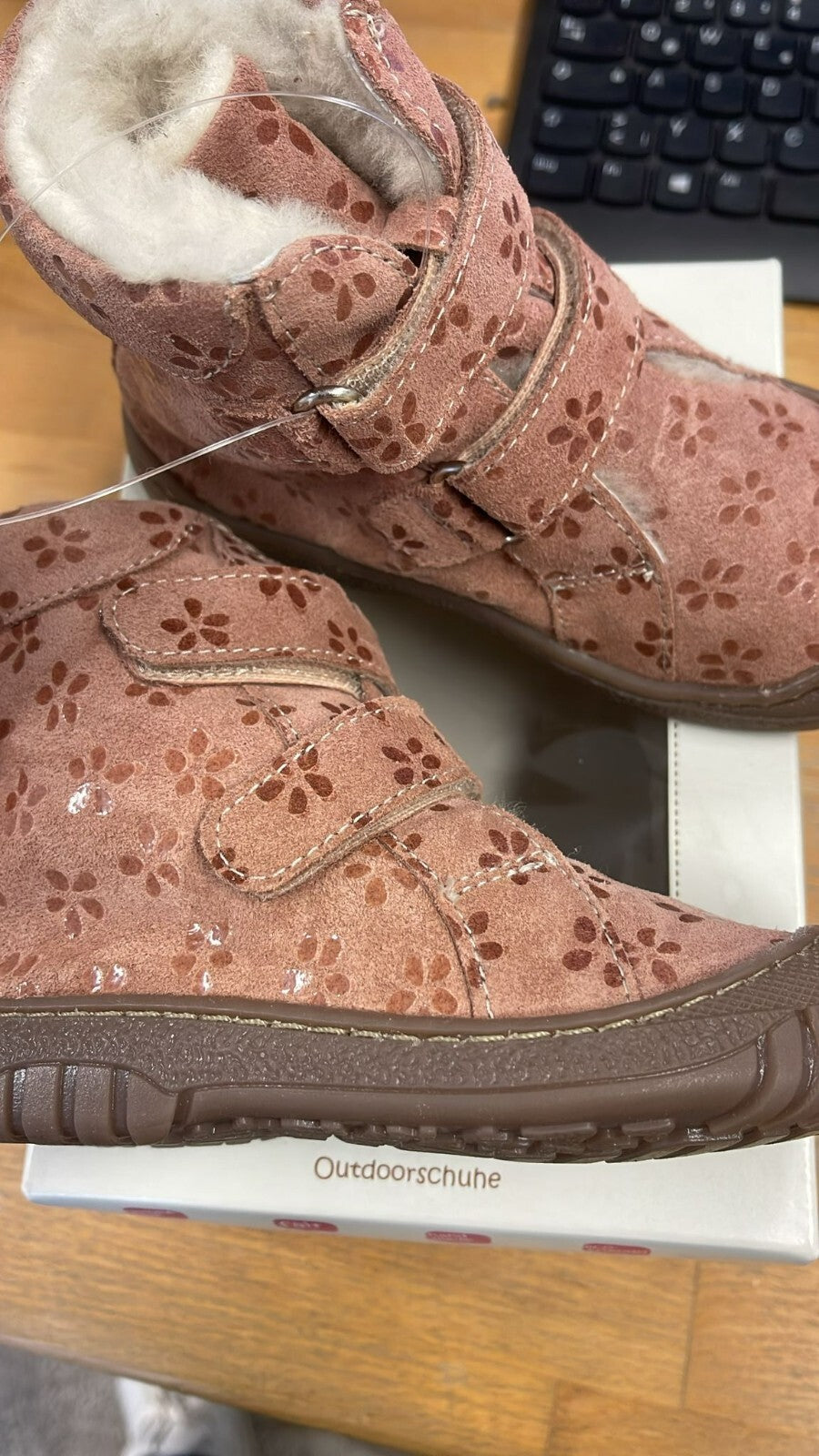Anna und Paul Krabbelschuhe Outdoor  Gefüttert Aus Leder Till 8030 25 Wild Flow