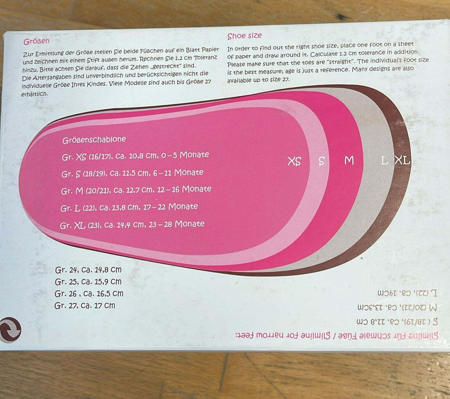 Anna und Paul Krabbelschuhe Outdoor Aus Leder - Mika 8019 - 25 Wild Flow