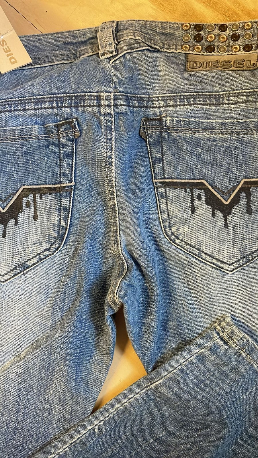 Diesel Jeans Jungen Gr. 10 140 cm Straight Leg Neu mit Etikett