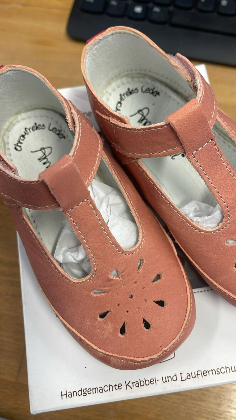 Anna und Paul Sandale Lauflernschuh Aus Leder - Taussends. 1288 - L 22