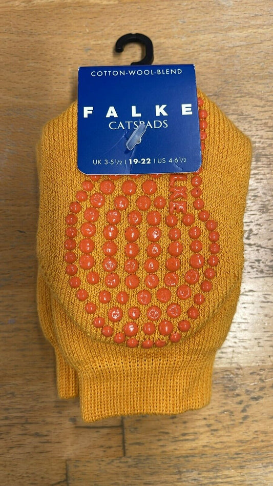 Falke Kinder Catspads in stylischem Orangeton Gr. 19-22