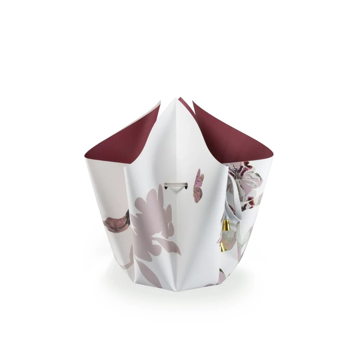 Bogenvase Faltvase Klappvase FLAMINGO Designervase 25 cm