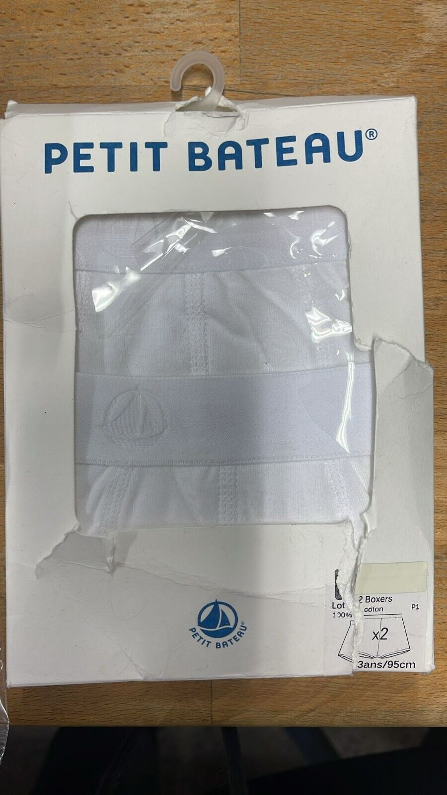 Petit Bateau 3er Set Boxershorts Neu