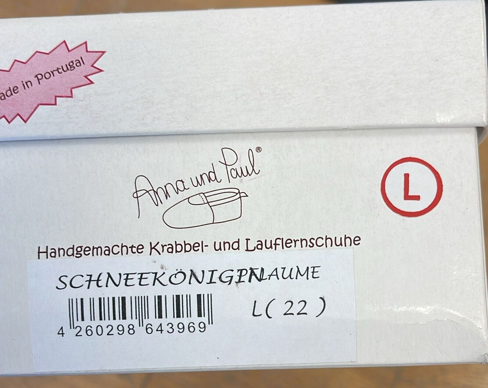 Anna und Paul Eskimo Rubinrot gefüttert Schneekönigen Pflaume L 22