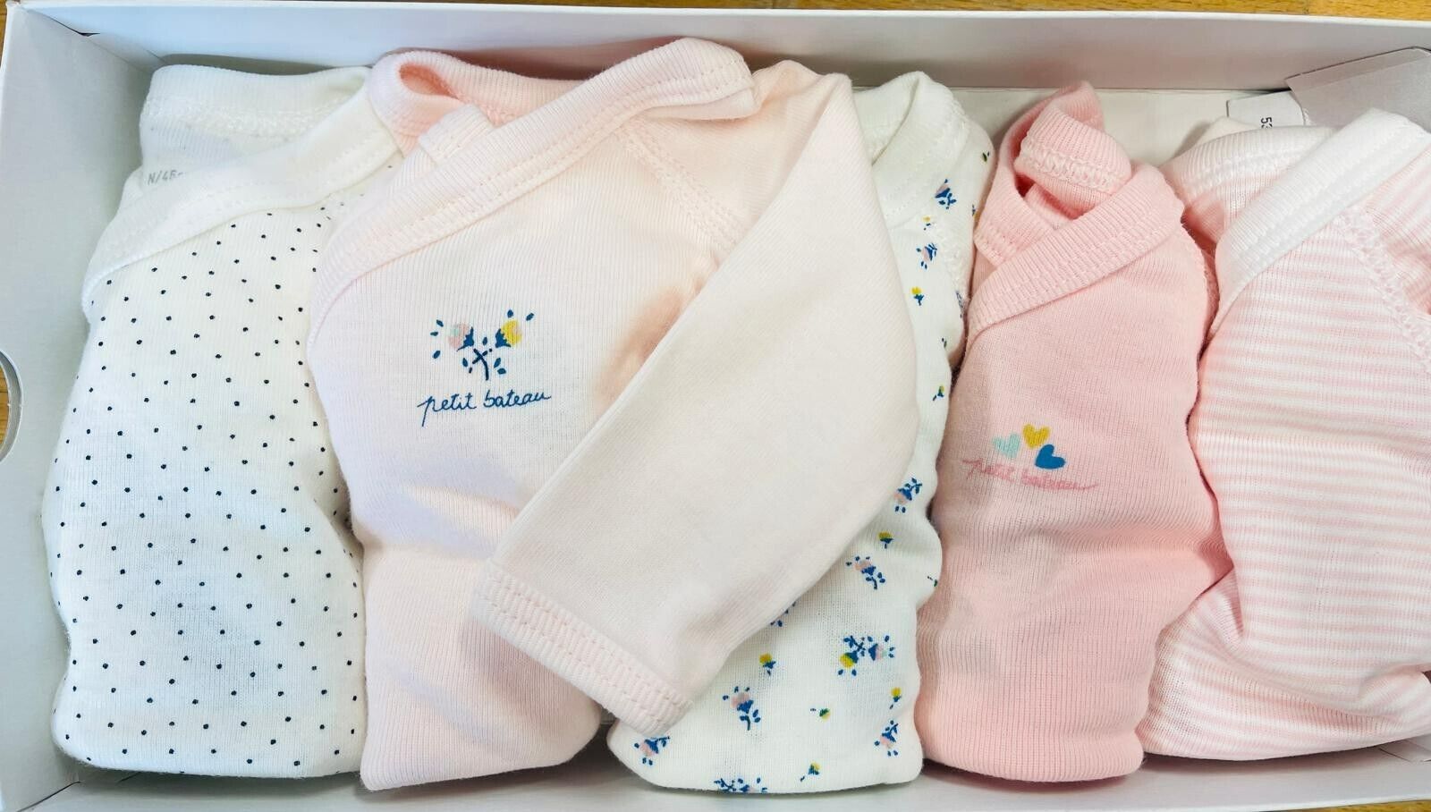 Petit Bateau Bodys 5er Set Baumwolle N46