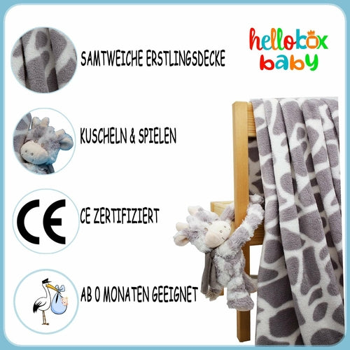 DeLovin Hallo Baby Box Geschenk für neugeborene Blue Junge