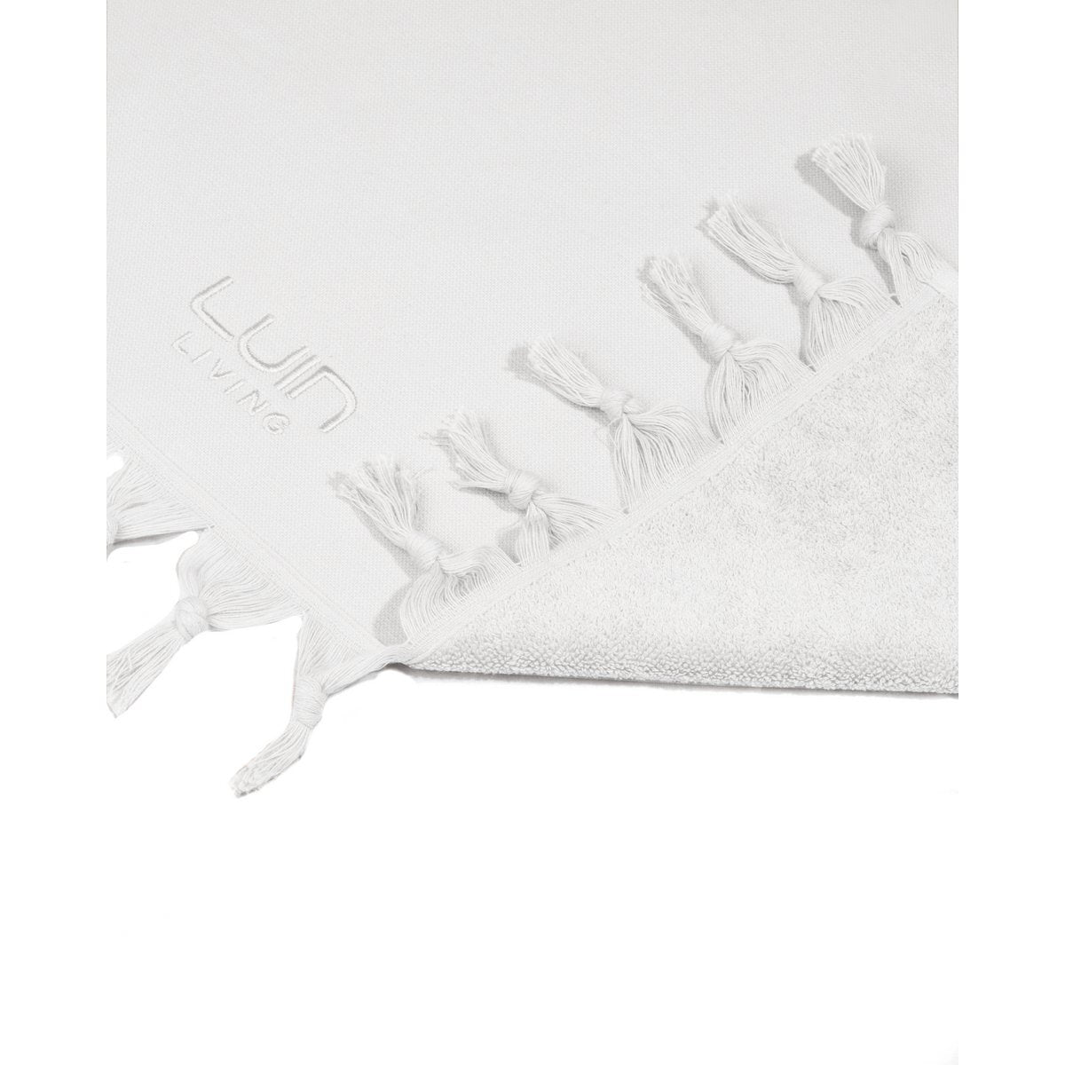 Badetuch Organic Baumwolle 100x180cm Pearl Grey