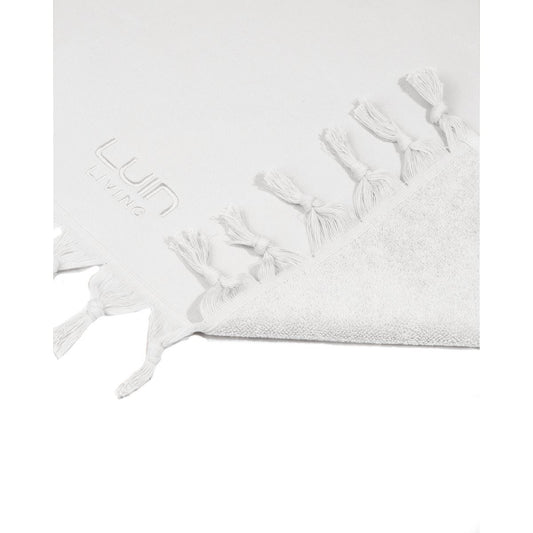 Badetuch Organic Baumwolle 100x180cm Pearl Grey