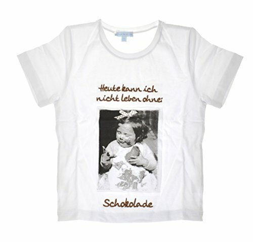 Louis &amp; Louisa Kindershirt Schokolade, Weiss (104/110, Weiss)